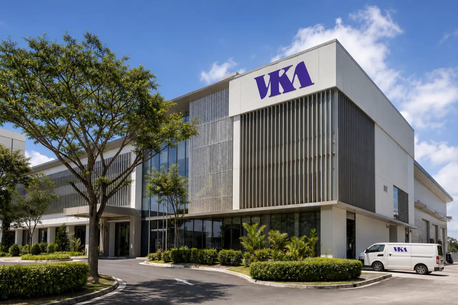 The VKA flavour house, modern Singapore facility