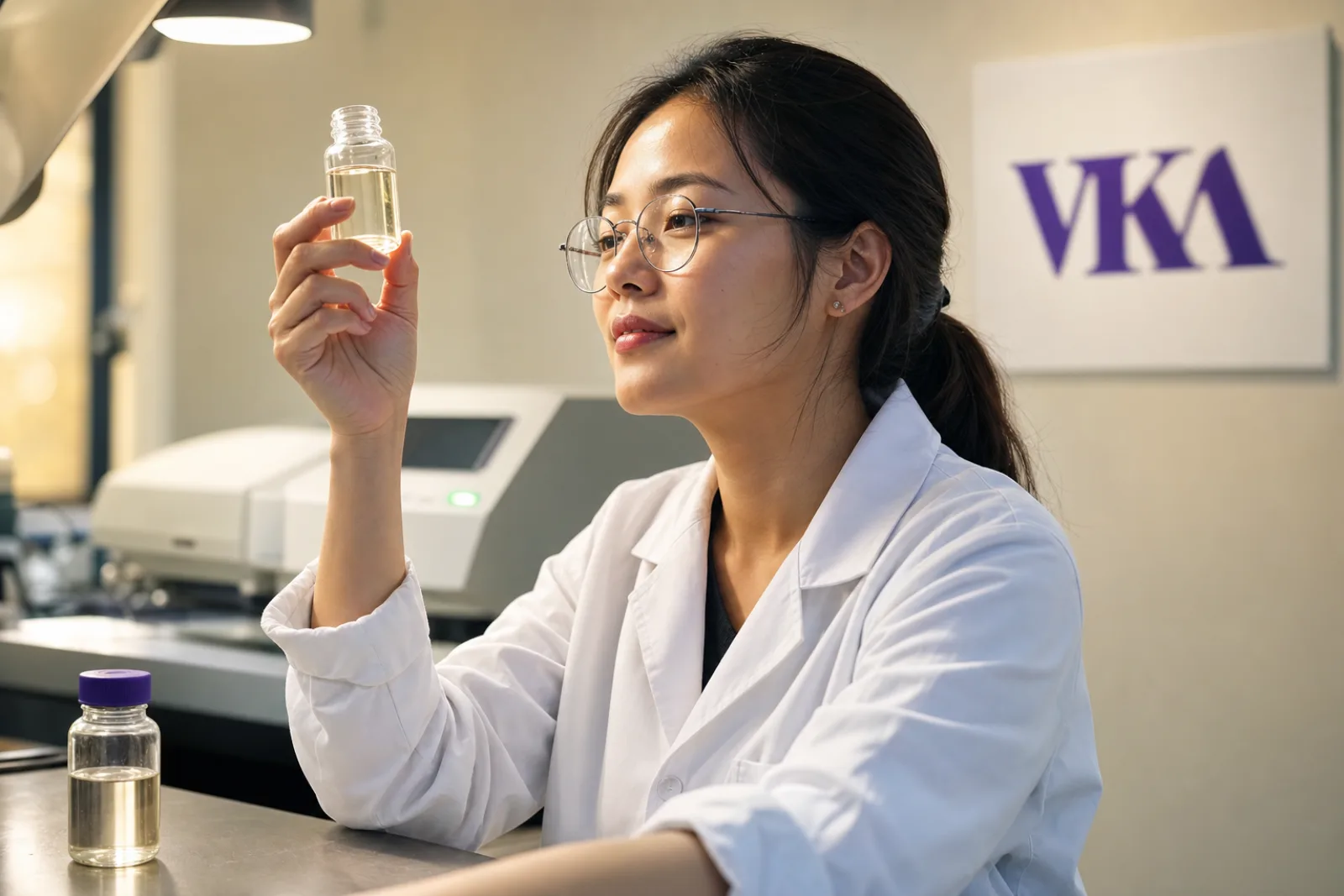Quality control in the VKA Singapore lab