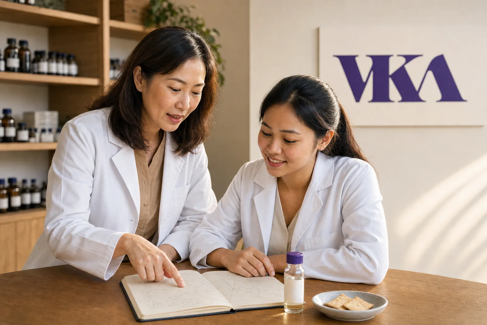 VKA team members collaborating